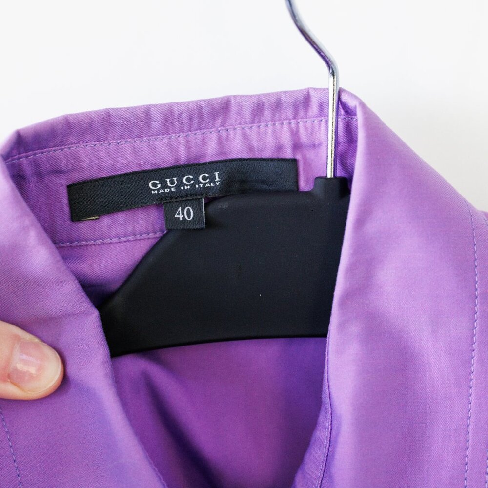 Gucci Button Down Blouse Size 40 - image 4